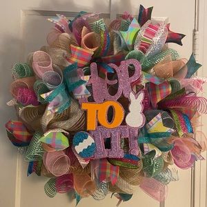 Handmade Easter Wreath